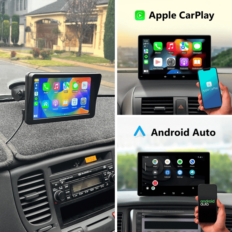 CarPlay Universel - Écran Multimédia | Apple CarPlay & Android Auto