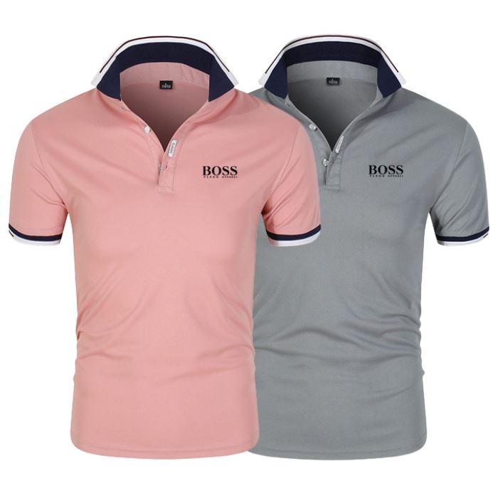 [PAYEZ 1 OBTENEZ 2] Kit 2 Polos Boss Essential - 5 DERNIÈRES UNITÉS