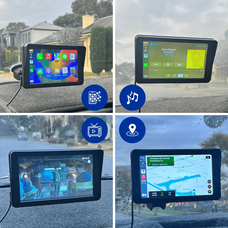 CarPlay Universel - Écran Multimédia | Apple CarPlay & Android Auto