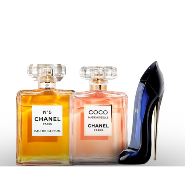 Chanel N°5, Coco Chanel Mademoiselle und Good Girl 50 ml