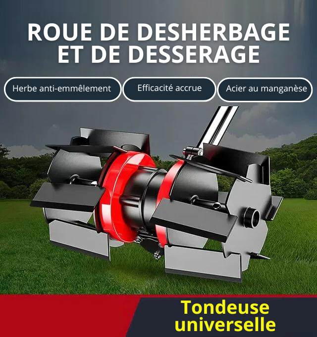 Roue Scarificateur de Désherbage