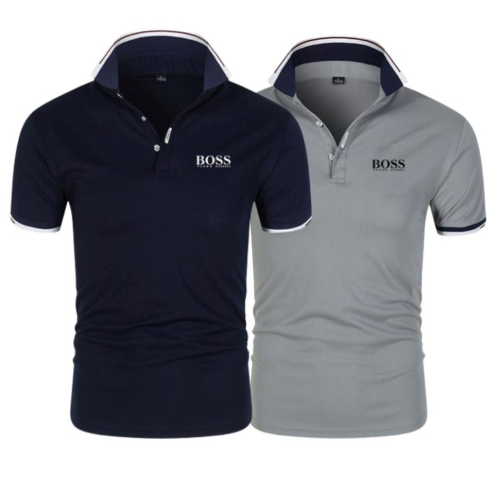 [PAYEZ 1 OBTENEZ 2] Kit 2 Polos Boss Essential - 5 DERNIÈRES UNITÉS