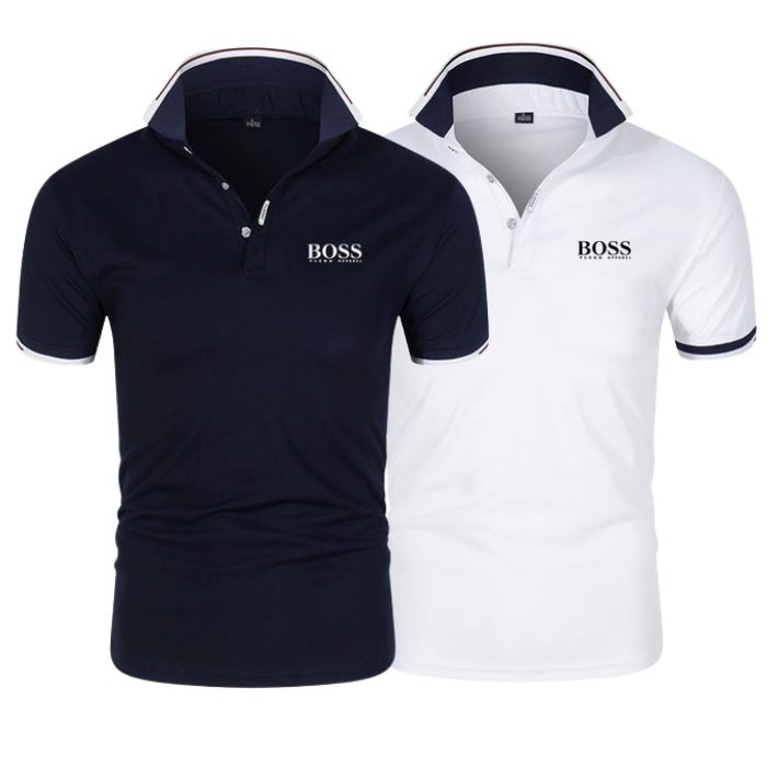 [PAYEZ 1 OBTENEZ 2] Kit 2 Polos Boss Essential - 5 DERNIÈRES UNITÉS